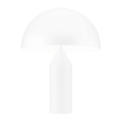 Επιτραπέζιο Φωτιστικό 01386-01 2xE27 35x45cm White Luma
