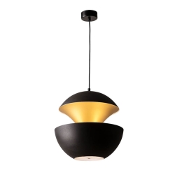 Φωτιστικό Οροφής Κρεμαστό 01396 3xG9 30x30cm Black-Gold Luma