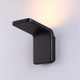 Φωτιστικό Τοίχου 01456 10W LED 3000K 900Lm 10x15cm Sand Black Luma