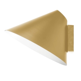 Φωτιστικό Τοίχου 01472.18 E27 20x25cm Gold Luma