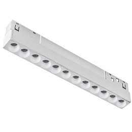 Γραμμικό Φωτιστικό Μαγνητικής Ράγας MEYE1240W 22cm Led 1080lm 12W 4000K White Aca
