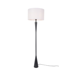 Φωτιστικό Δαπέδου Plann MF240451 1ΧΕ27 Φ40,5x155cm Black Mat-White Aca