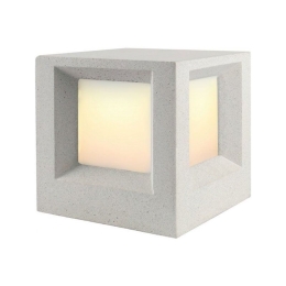 Φωτιστικό Δαπέδου MK041W-200 200MM IP65 Ε27 Max.7W White Aca Decor