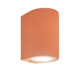Φωτιστικό Τοίχου Στρογγυλό MK0521RTC GU10 IP65 Terracotta Aca