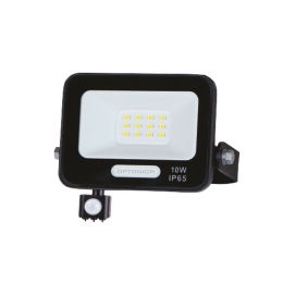 Προβολέας Led MTN-158481 Με Αισθητήρα PIR SMD 10W 6000K 900lm IP65 10,5x13,45x2,6cm Black Metanor