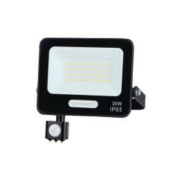 Προβολέας Led MTN-158561 Με Αισθητήρα PIR SMD 30W 3000K 2700lm IP65 15,9x17,8x3cm Black Metanor