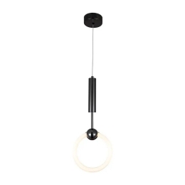 Φωτιστικό Οροφής Κρεμαστό MTN-190681 LED 10W 3000K 800lm 20x58cm Black Metanor