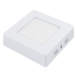 Panel Led Mini Επιφανειακό MTN-22381 6W 2800K 480lm 12x12x3,8cm White Metanor Τετράγωνο