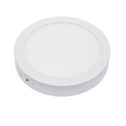 Panel Led Mini Επιφανειακό MTN-24091 18W 2800K 1440lm 22x3,8cm White Metanor Στρόγγυλο