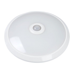 Φωτιστικό Οροφής - Πλαφονιέρα MTN-28041 LED 6000K 1260lm 18W Με Ανιχνευτή PIR IP20 IP20 29,5x7cm White Metanor
