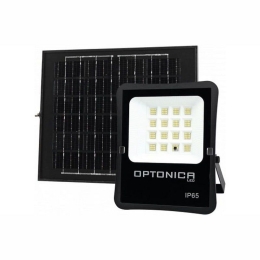 Προβολέας Led Ηλιακός MTN-54311 SMD 16W 6000K 1200lm IP65 20,6x5,2x25,3cm Black Metanor