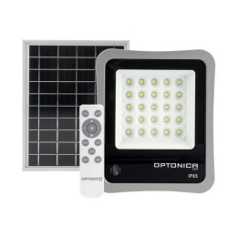 Προβολέας Led Ηλιακός MTN-54551 6W 6000K 400lm Με Χειριστήριο Και Γρήγορη Φόρτιση IP65 21,1x4,3x17,7cm Black Metanor