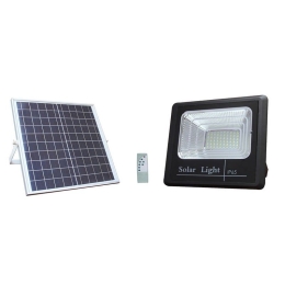Προβολέας Led Ηλιακός Με Panel Equiv MTN-54621 20W 6000K 1800lm IP65 27,5x23,5x6,5cm/35x35x2cm Black Metanor
