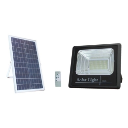 Προβολέας Led Ηλιακός Με Panel Equiv MTN-54631 35W 6000K 2600lm IP65 32x28x8cm / 58x36x2cm Black Metanor