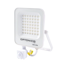 Προβολέας Led MTN-57681 Με Αισθητήρα PIR SMD 30W 2700K 2700lm IP65 15,4x22,8x5,5cm White Metanor