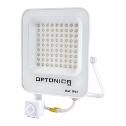 Προβολέας Led MTN-57691 Με Αισθητήρα PIR SMD 50W 6000K 4500lm IP65 18,2x26,3x5,7cm White Metanor