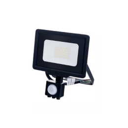Προβολέας Led MTN-59461 City Με Αισθητήρα PIR SMD 20W 2700K 1600lm IP65 143x180x55 mm Black Metanor