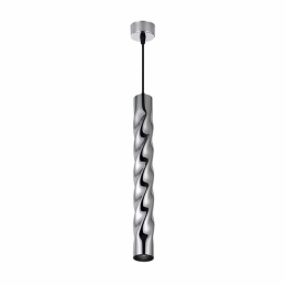 Φωτιστικό Οροφής Κρεμαστό MTN-90711 GU10 IP20 5,5x30cm Silver Metanor