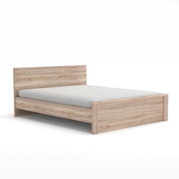 Κρεβάτι Norton 120 Ημίδιπλο 120x205x85cm Με Τάβλες Για Στρώμα 120x200 Sonoma Ημίδιπλο