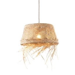 Φωτιστικό Οροφής Andros OD94891PG 1xE27 Φ40x120cm Natural Aca