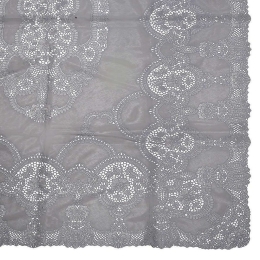Τραπεζομάντηλο Vinyl PEZ113 Light Grey Espiel 135X180cm Πολυέστερ