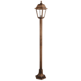 Φωτιστικό Φανάρι Δαπέδου PLGP5R Rust 100CM Aca