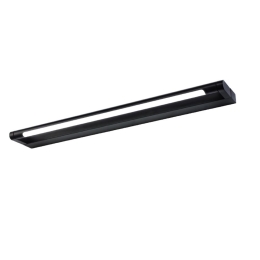 Φωτιστικό Μπάνιου Επιτοίχιο Bati PN2834LED62BK Led 12W 780Lm 4000K 62x10x2,5cm Black Aca