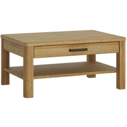 Τραπεζάκι Σαλονιού Cognac Plus 161273769 100x75x45,6cm Oak