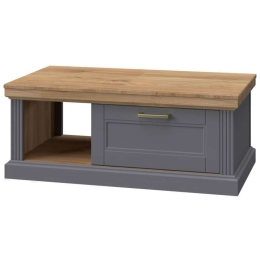 Τραπεζάκι Σαλονιού Tahoma 162055159 110x61x40cm Anthracite-Oak