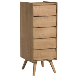 Συρταριέρα Vintage 162078879 50,5x40,5x128cm Natural
