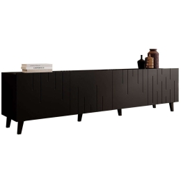 Έπιπλο Τηλεόρασης Bari 162581619 200x42x52cm Black