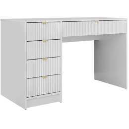 Γραφείο Tireno 162649919 120x55x76cm White-Gold