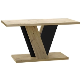 Τραπεζάκι Σαλονιού Viney 162716799 110x70x60cm Natural-Black