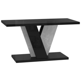 Τραπεζάκι Σαλονιού Viney 162716839 110x70x60cm Black-Grey