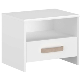 Κομοδίνο Dream 162743449 43,9x33x34,5cm White-Oak