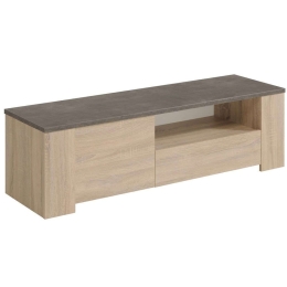 Έπιπλο Τηλεόρασης Fame 16287079 138x40x41cm Oak-Grey