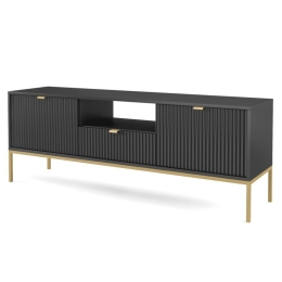 Έπιπλο Τηλεόρασης Nova P_Nova_TVc-g 154x39x56cm Anthracite-Gold