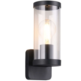 Φωτιστικό Τοίχου - Απλίκα Bonito R21596132 9x9x23cm 1xE27 28W Black RL Lighting