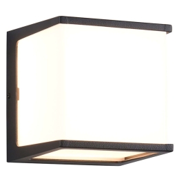Φωτιστικό Τοίχου - Απλίκα Calera R27446132 11x11cm Led 800lm 8W 3000K Black RL Lighting