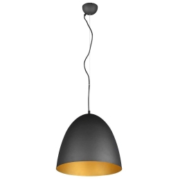 Φωτιστικό Οροφής Tilda R30661980 Φ40x150cm 1xE27 40W Black-Gold RL Lighting