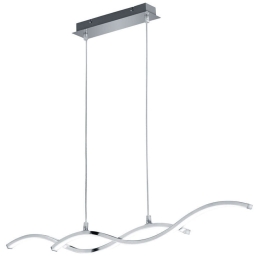 Φωτιστικό Οροφής - Ράγα Cody R32212100 1xLed 25W 92x150cm Chrome RL Lighting Αλουμίνιο