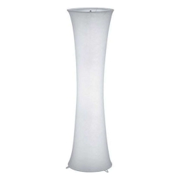 Φωτιστικό Δαπέδου Gravis R40172001 2xE27 40W Φ35cm 123cm White RL Lighting Μέταλλο,Ύφασμα