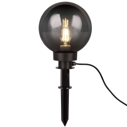 Φωτιστικό Δαπέδου Κήπου Bolo R57042054 Φ20x51cm 1xE27 23W Black RL Lighting