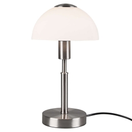 Φωτιστικό Επιτραπέζιο Don II R59111007 17x33cm 1xE14 28W Nickel-White RL Lighting