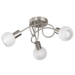 Φωτιστικό Οροφής - Σποτ Antibes R60173007 3xE14 28W Φ47cm 20cm Nickel Mat RL Lighting
