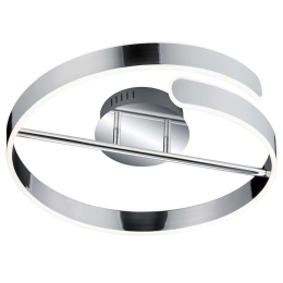 Φωτιστικό Οροφής - Πλαφονιέρα Parma R67071106 Φ50x13cm Dim Led 4500Lm 37W Chrome RL Lighting