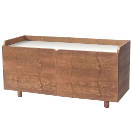 Έπιπλο Τηλεόρασης Dabi DABITV1 110x42x55cm Oak-White