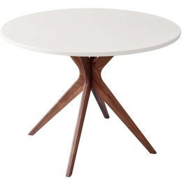 Τραπέζι Jubi Bold JUBIBOLDTROOAK1 100x73cm Oak-White Mdf,Ξύλο