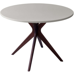 Τραπέζι Jubi Bold JUBIBOLDTROWAL8 100x73cm Walnut-Pearl Grey Mdf,Ξύλο