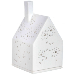 Κηροπήγιο Για Ρεσώ Wildflower Meadow RD0014725 7x7x10cm White Raeder Πορσελάνη